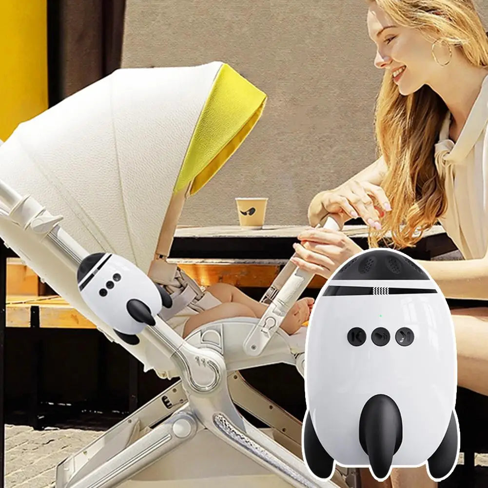 Portable Baby Sound Machine Portable White Noise Sound Machine for Baby Soothing Natural Sounds Mini Bluetooth Speaker
