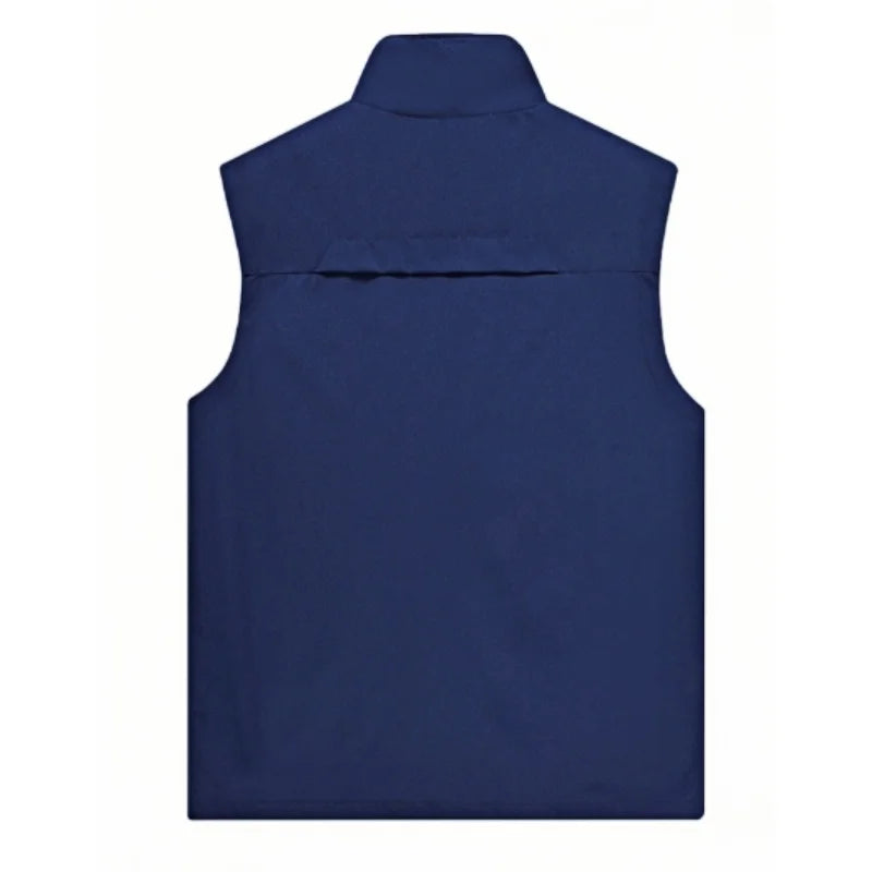 Men‘s Vests Casual Winter Fleece Warm Waistcoats Fashion Thermal Vests Sleeveless Jackets Windbreaker Vests Clothing