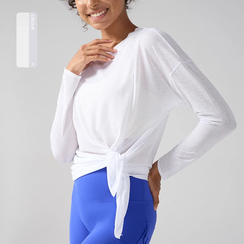 Women's Fitness Sports T-shirt Summer Loose Short Sleeve Quick Drying Gym Running Top Female Leisure Clothing