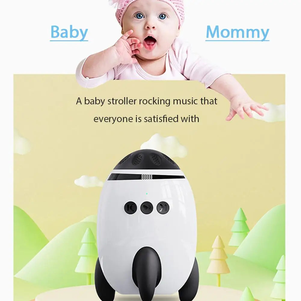 Portable Baby Sound Machine Portable White Noise Sound Machine for Baby Soothing Natural Sounds Mini Bluetooth Speaker