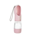 Portable Dog Water Bottle Dispenser 2 In 1 Pet Food And Water Feeder Outdoor Walking Hiking Drinking Bowls For Small Cats Dogs
