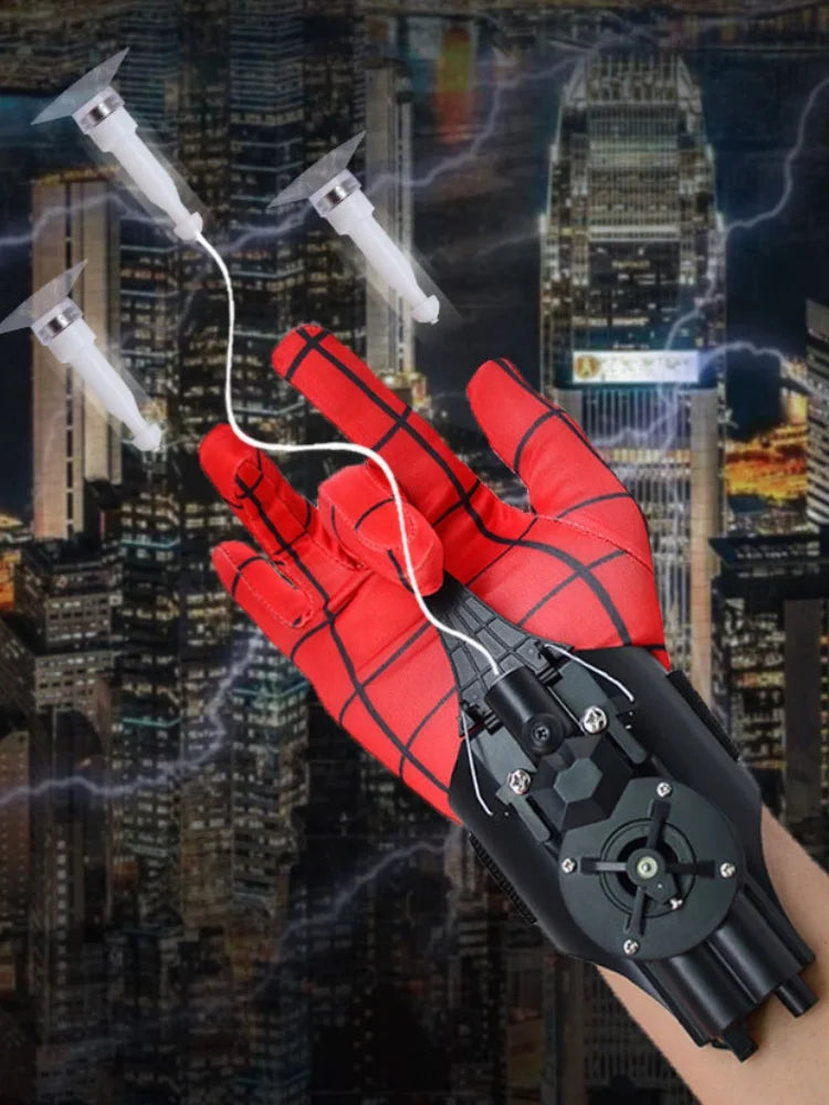 Hot Selling Eva Air Soft Bullet Spider Web Shooters Toy Spider Anime Web Shooters With Wrist Role-Play Toys Set Gifts Hot