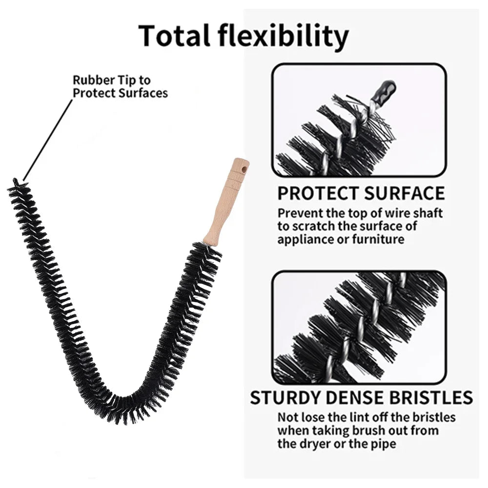 Cleaning Brush Lint Remover Flexible Long Multipurpose Duster Washing Machine Dryer Kitchen sewer Cleaning Brushes Radiator Tool