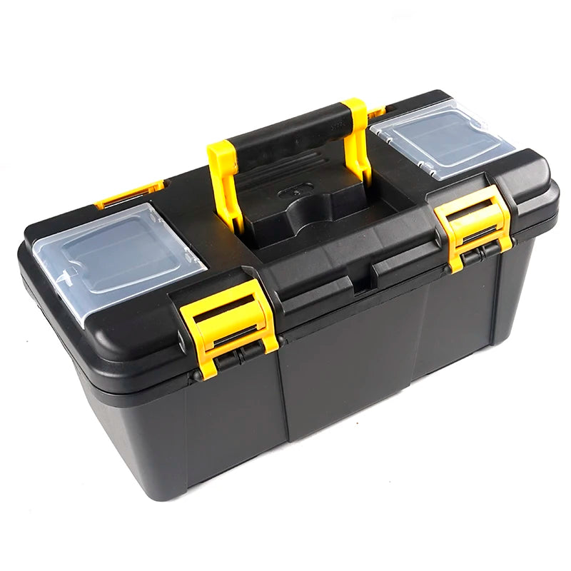 Plastic Tool Box Large-capacity Portable Tool Organizer Hardware tools thickened storage box multi-function maintenance toolbox