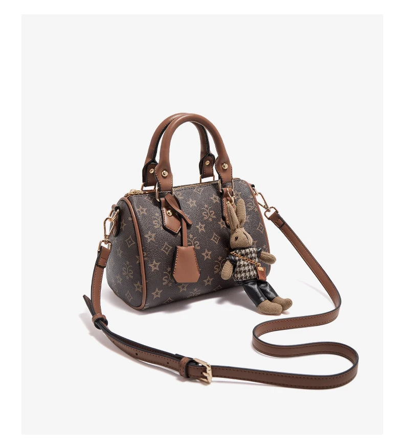 FOXER Vintage 2026 Women's Shoulder Handbag Fashion Large Pillow Bag Female Crossbody Bag for Daily & Commute Use