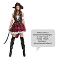 Children, adults, Caribbean pirates, character costumes, female Somali pirates, pirate suits, game costumes, uniforms