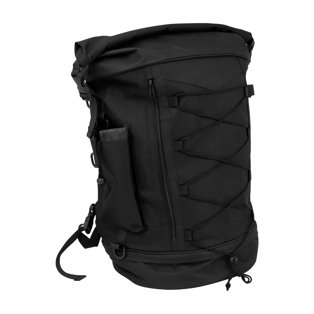 Motorcycle 50L-85L Luggage Backpack Sissy Bar Backrest Bag With Straps Universal For Most Motorcycles Expandable Tail Rack Bag
