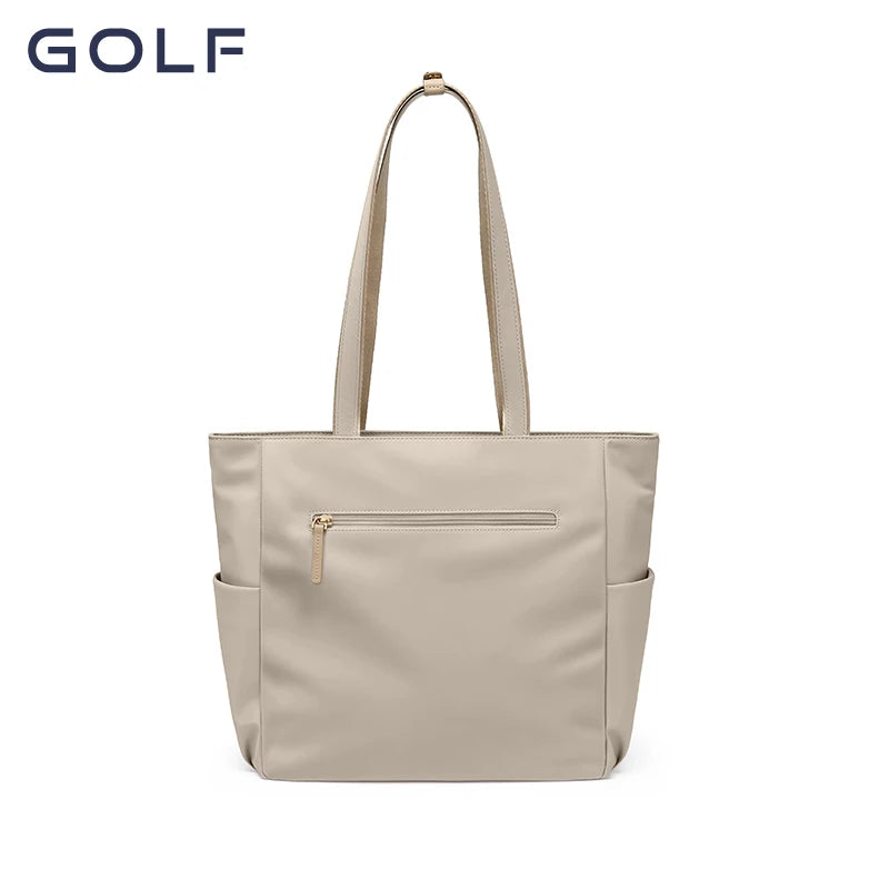GOLF Women's Shoulder Bag Urban Commuter Large Capacity Computer Tote Bag Lightweight Travel Simple Design for College Students