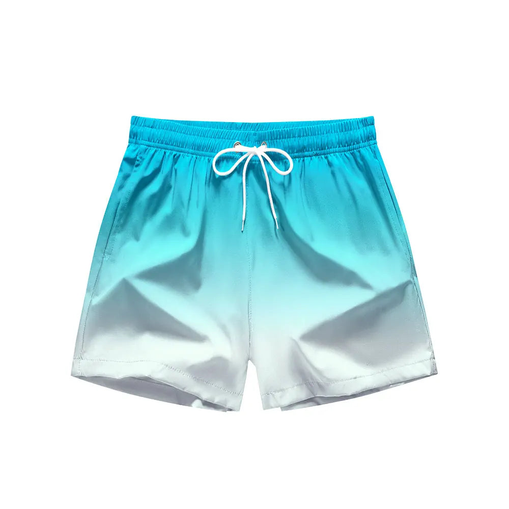 Men's Solid Color Swimming Trunks Comfortable And Breathable Swim Trunks Bathing Suit Drawstring With Pockets For Diving Surfing