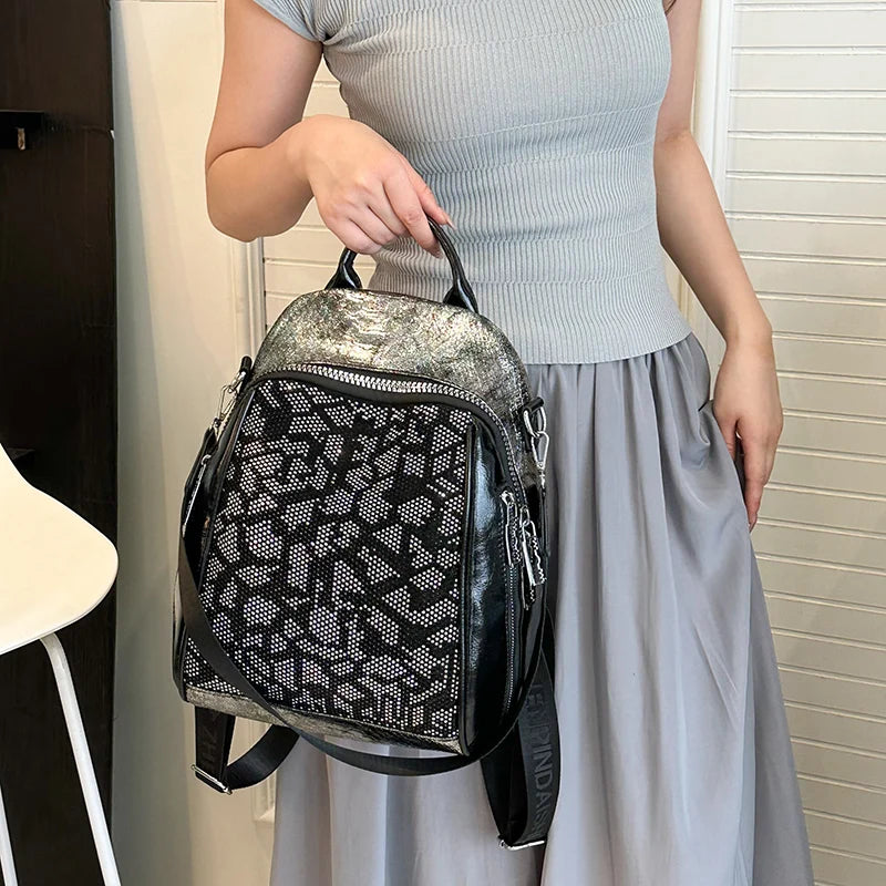 Fashion Backpack Women Waterproof Large Capacity Travel Backpack Anti-theft School Bag High Quality Shoulder Bag Knapsack sac