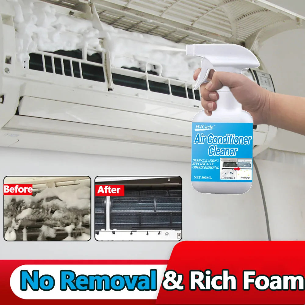 Air Conditioner Cleaning Spray Household Cleaning Products Deodorizer Radiator Cleaner Fan Cleaner Multi-Purpose Foam Cleaner