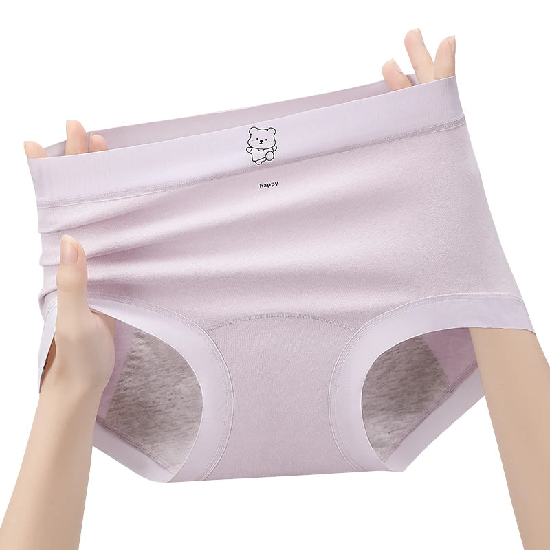 Women's Menstrual Panties Woman Reusable Menstrual Pads Period Underwear Women's Cotton Briefs Menstruation Sexy Super Absorbent