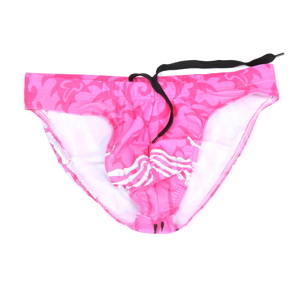 Men Swimming Trunks Sexy Low-waisted Briefs Bikini Summer Sport Beach Shorts Swimsuit Swimwear Bathing Suit Surfing Swim Briefs