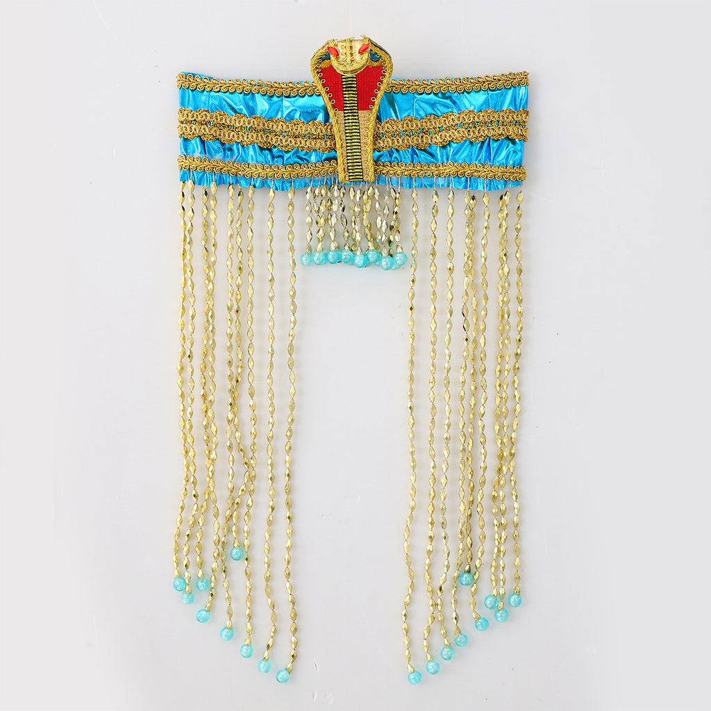 Halloween Costumes Ancient Pharaoh Egypt King Egyptian Cleopatra Queen Costume Accessories Priest Cosplay Clothing for Men Wome