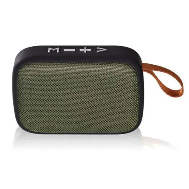 Portable Mini Fabric Strip Bluetooth Speaker Sound 3D Stereo Music Surround Bass Outdoor Speakers Support FM-TF Cards For Phone