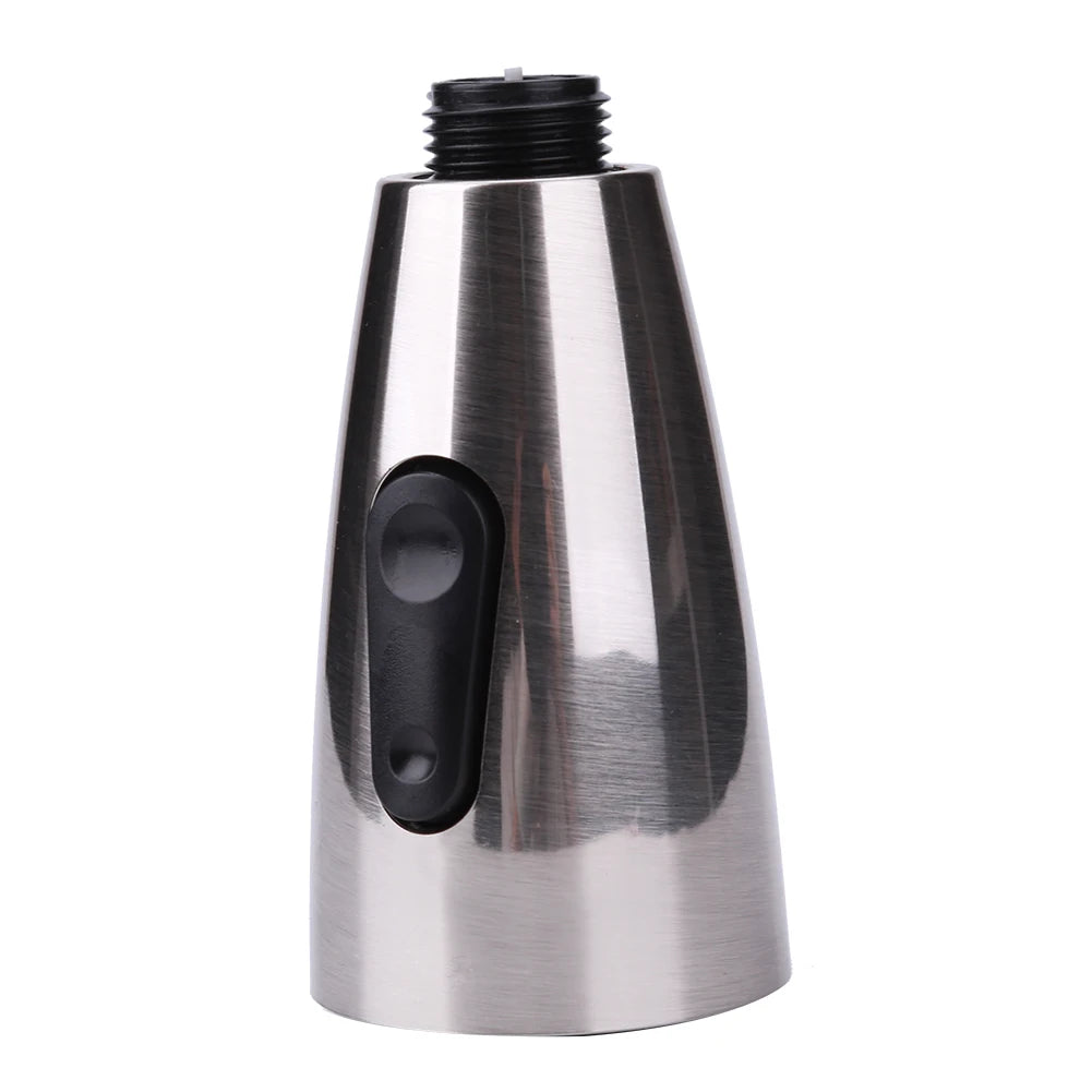Stainless Steel 360 Degree Rotating Kitchen Bathroom Faucet Head 2Modes Adjustable Sink Basin Filter Tap Pull-Out Nozzle Sprayer