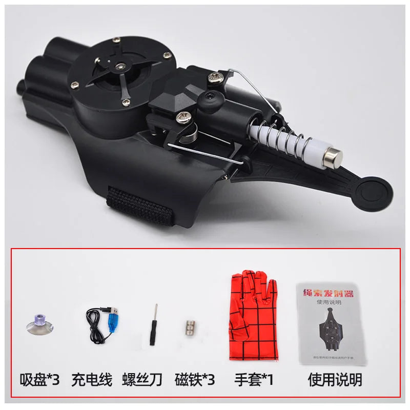 Hot Selling Eva Air Soft Bullet Spider Web Shooters Toy Spider Anime Web Shooters With Wrist Role-Play Toys Set Gifts Hot