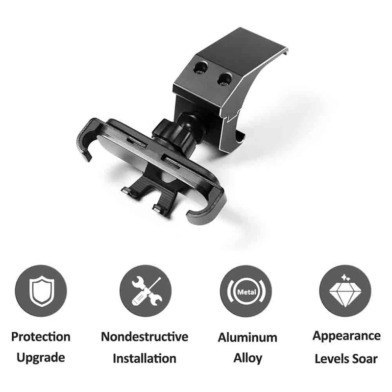 Dashboard Side Phone Holder Mount Aluminum Alloy For Land Rover Defender 90 110 2020 2021 2022 Car Accessories