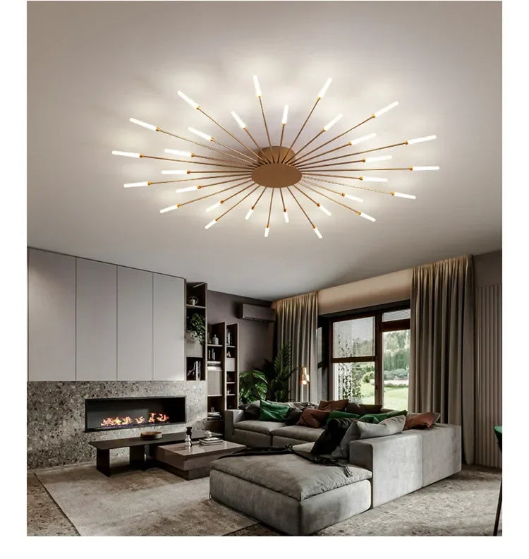 Modern LED Ceiling Lamp Luxury Household Living Dining Room Chandelier Home Decor Bedroom Pendant Light Kitchen Lustres Fixtures