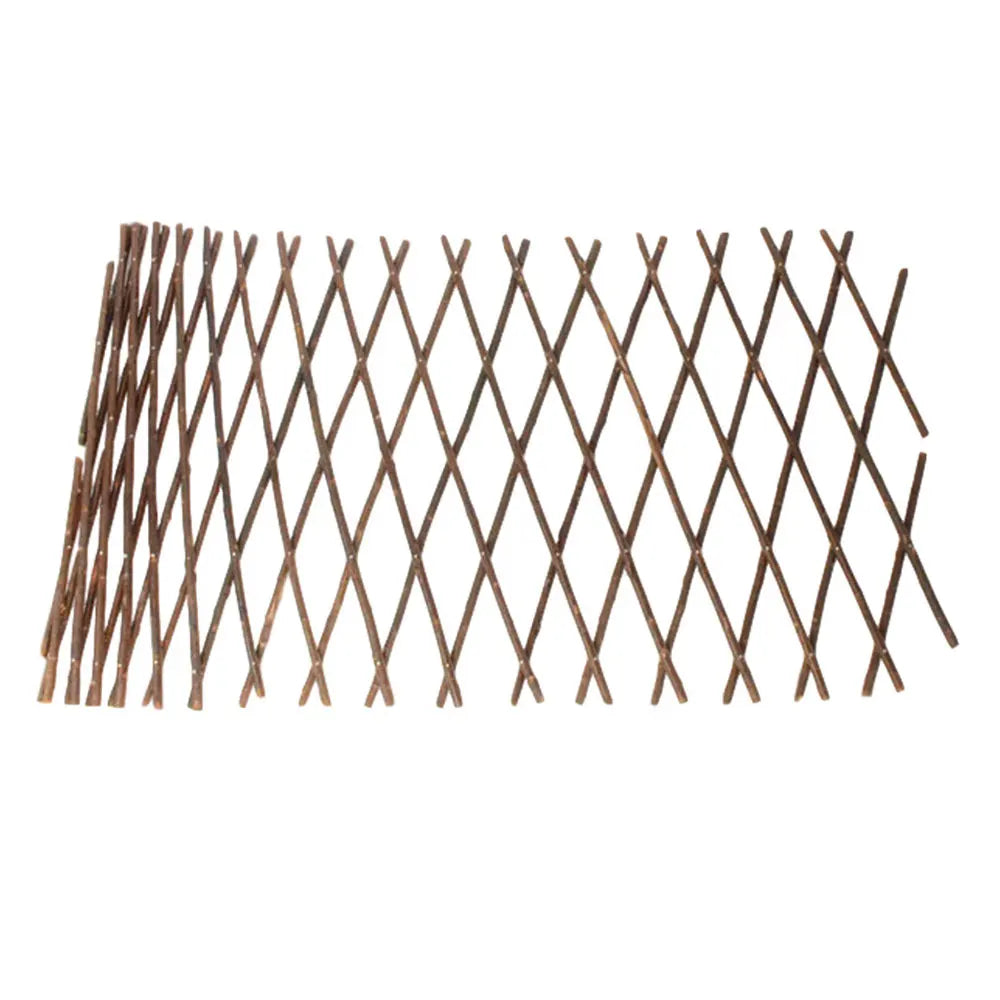Garden Trellis Expanding Willow Trellis Plant Support Plant Climbing Lattice Yard Fence Decoration Ornaments for Garden Hot Sale