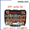 1 BOX 226 Pcs Deutsch DTP Series Waterproof Connector Wire Kit Repair Tool Box DTP06-2S DTP06-4S DTP04-2P DTP04-4P