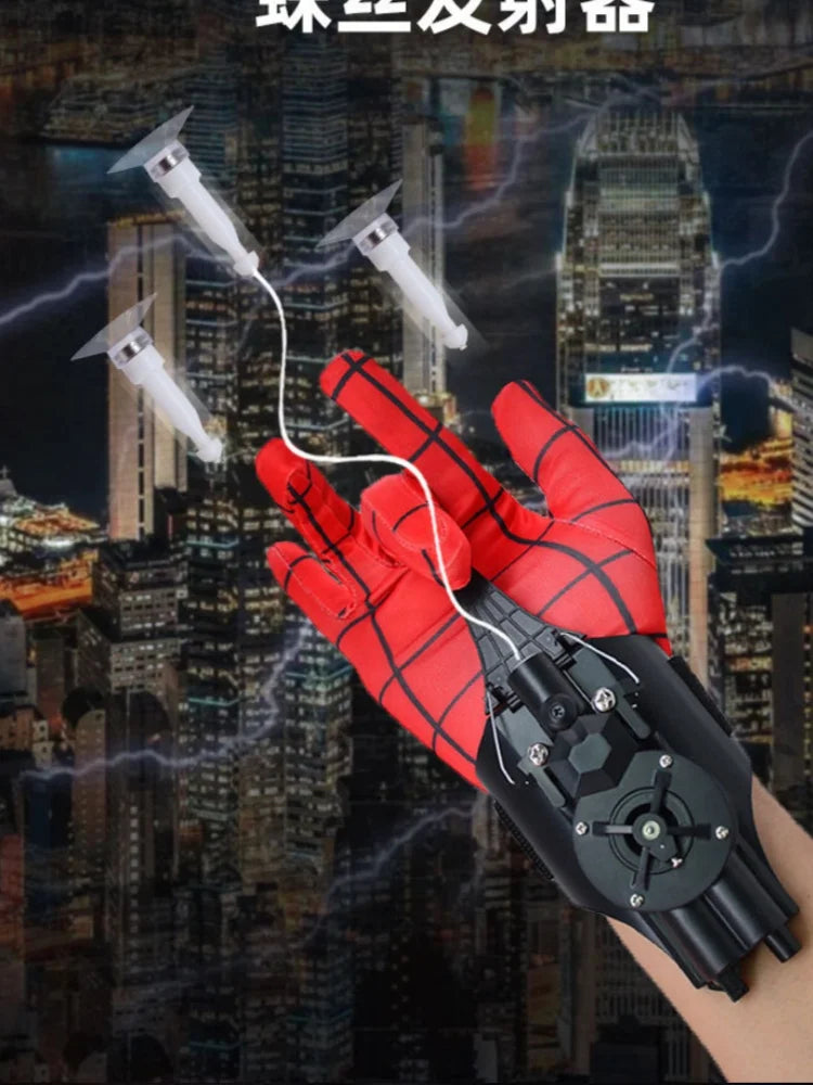 Hot Selling Eva Air Soft Bullet Spider Web Shooters Toy Spider Anime Web Shooters With Wrist Role-Play Toys Set Gifts Hot