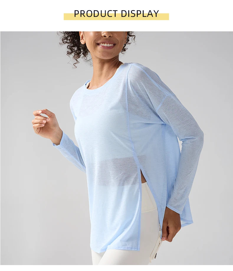 Women's Fitness Sports T-shirt Summer Loose Short Sleeve Quick Drying Gym Running Top Female Leisure Clothing