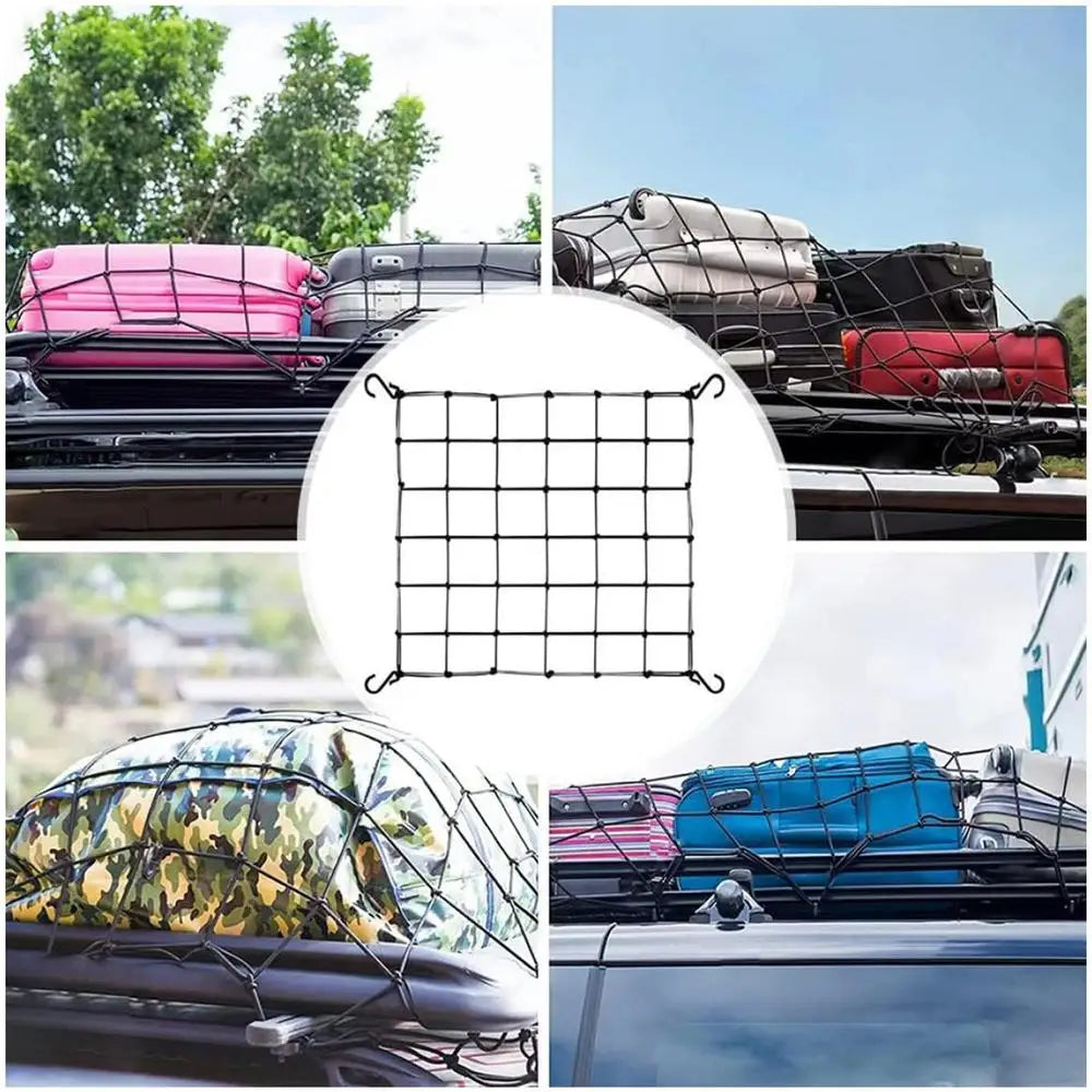Trellis Net for Grow Tent Elastic Hydroponics Support Plant Net with Hooks Growing Net 44 Inch Grid Heavy-Duty Construction