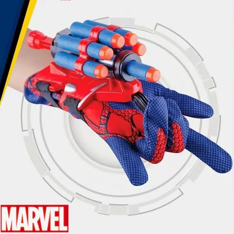 Hot Selling Eva Air Soft Bullet Spider Web Shooters Toy Spider Anime Web Shooters With Wrist Role-Play Toys Set Gifts Hot