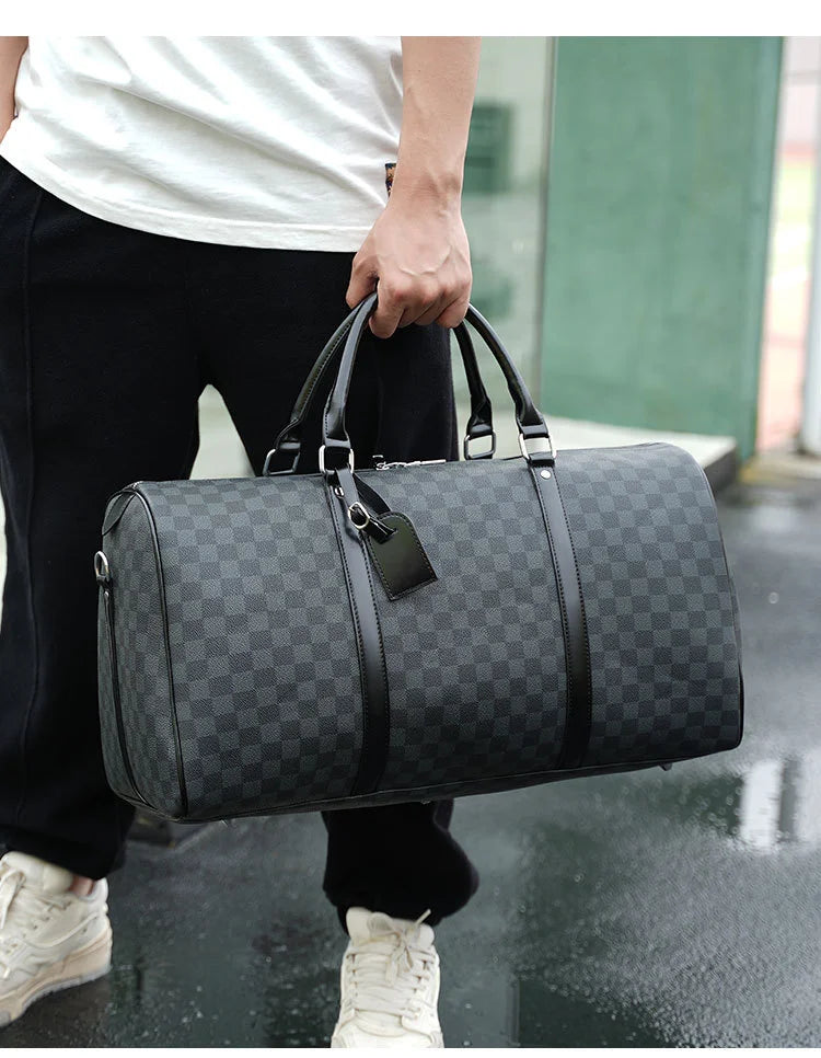 Fashion Handbag Men Top-Handle Bags Luxury Travel Tote Bag Men Large Capacity Fitness Bag Crossbody Bags Business Luggage Bag