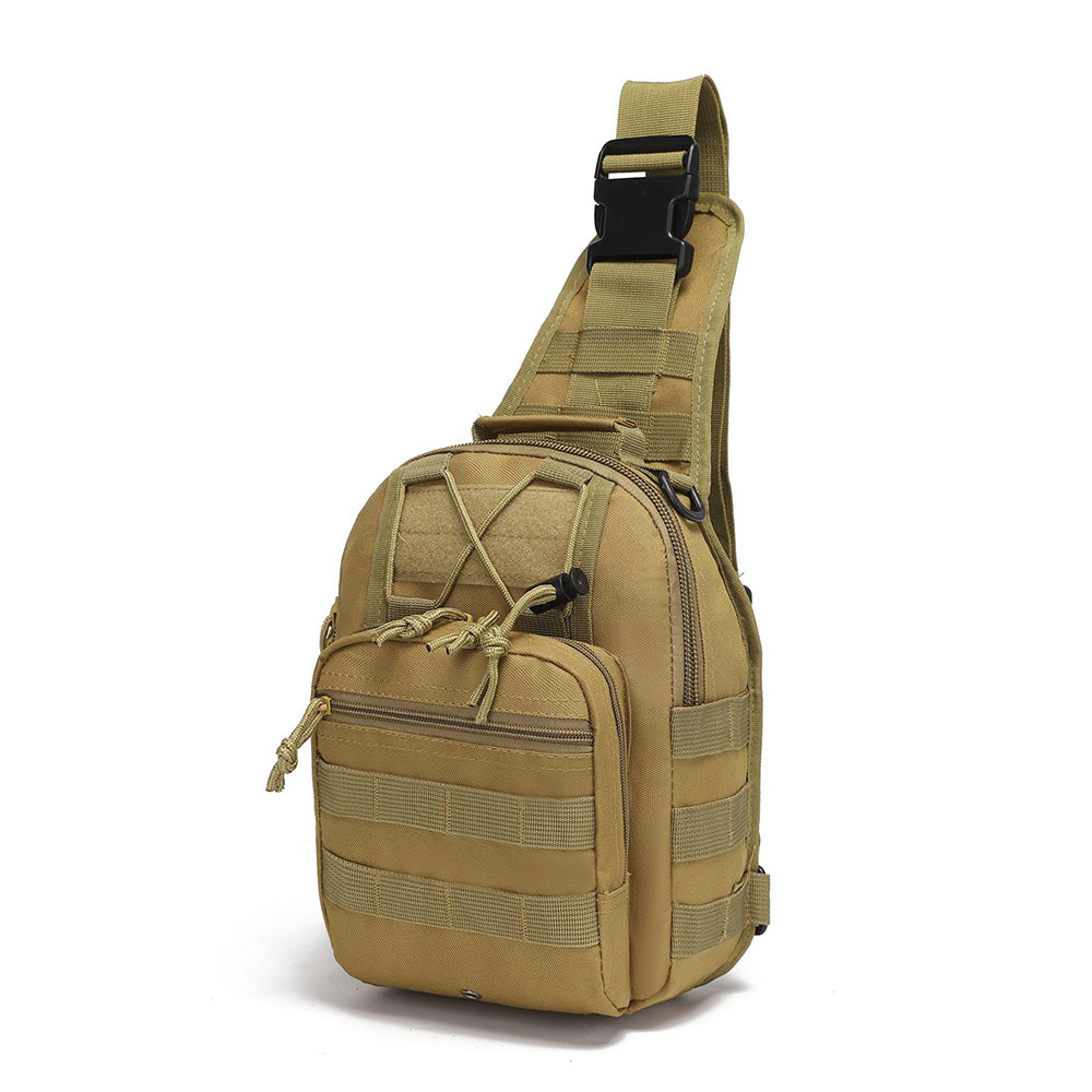 Men Cross body Sling Backpack Shoulder Chest Bag Travel Outdoor Sports Climb Tactical Military Nylon Male Side Messenger Bag