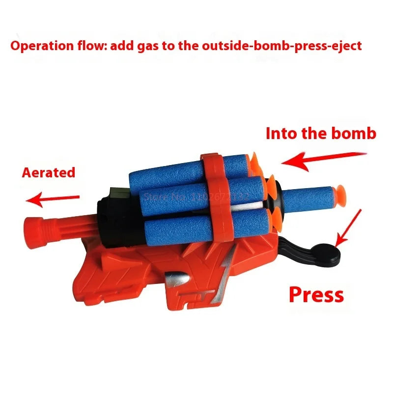 Hot Selling Eva Air Soft Bullet Spider Web Shooters Toy Spider Anime Web Shooters With Wrist Role-Play Toys Set Gifts Hot