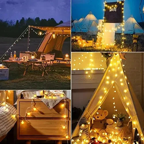 3M 10M LED Ball String Lights Outdoor Lamp USB or Battery Powered Garland Christmas Tree Fairy Lights for Wedding Home Decor