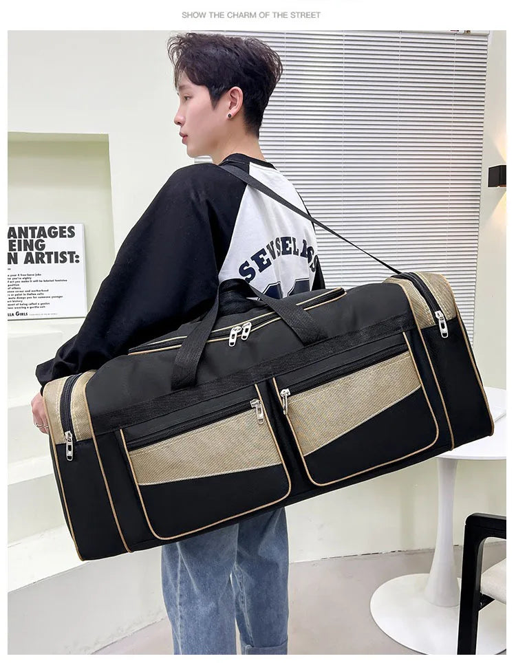 Luggage Travel Bag Handbag Large Capacity  Outing Travelling  Storage Carry on Outdoor Multi-compartment Training Hiking Bag