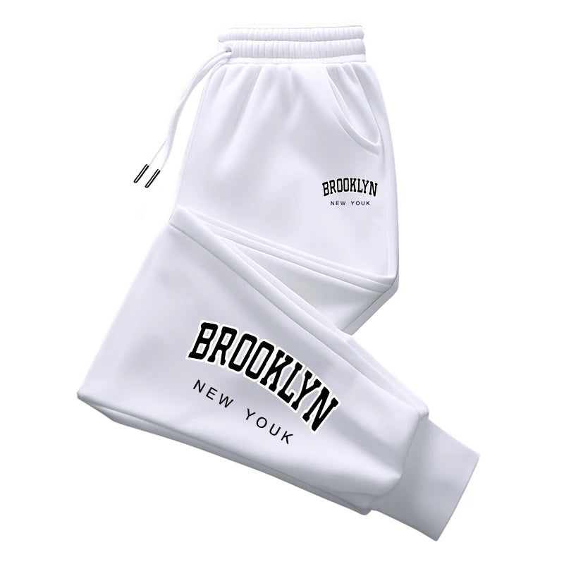 Mens Sweatpants Printing Casual Pants Outdoor Fitness Sports Jogging Man Trousers Fashion Sportswear Autumn Winter Clothing 2025