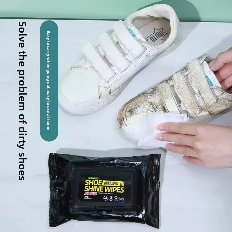 Disposable Wipes Shoe Cleaning Products Clean Slippers Cotton Wipes for Wiping Screens Cleaner Shoes Sneakers Household Home