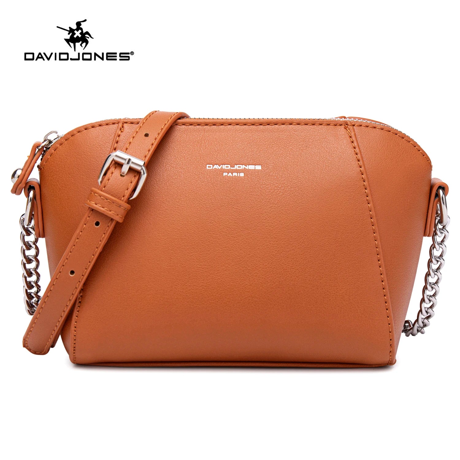 David Jones Handbags for Women 2024 Designer Luxury Ladies Fashion Crossbody Bags Casual Shoulder Bag Soft PU Leather Clutch
