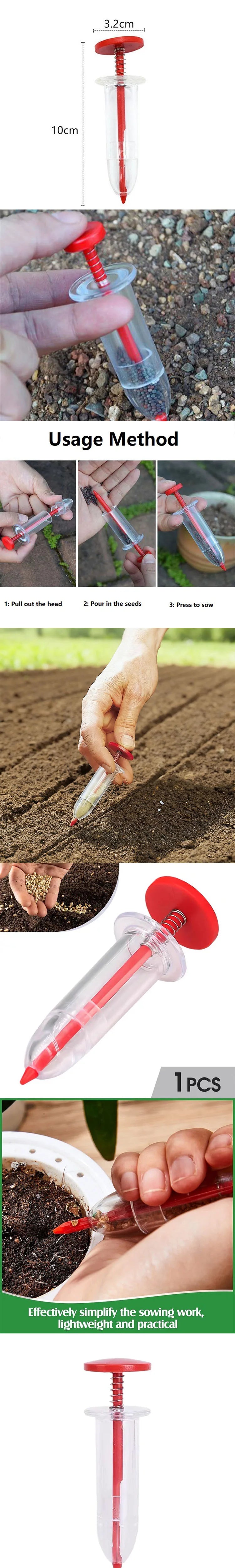 Seedling Planting Tool Seed Dispenser Seed Planter Gardening Tools and Equipment Agriculture Accessories BZQ04