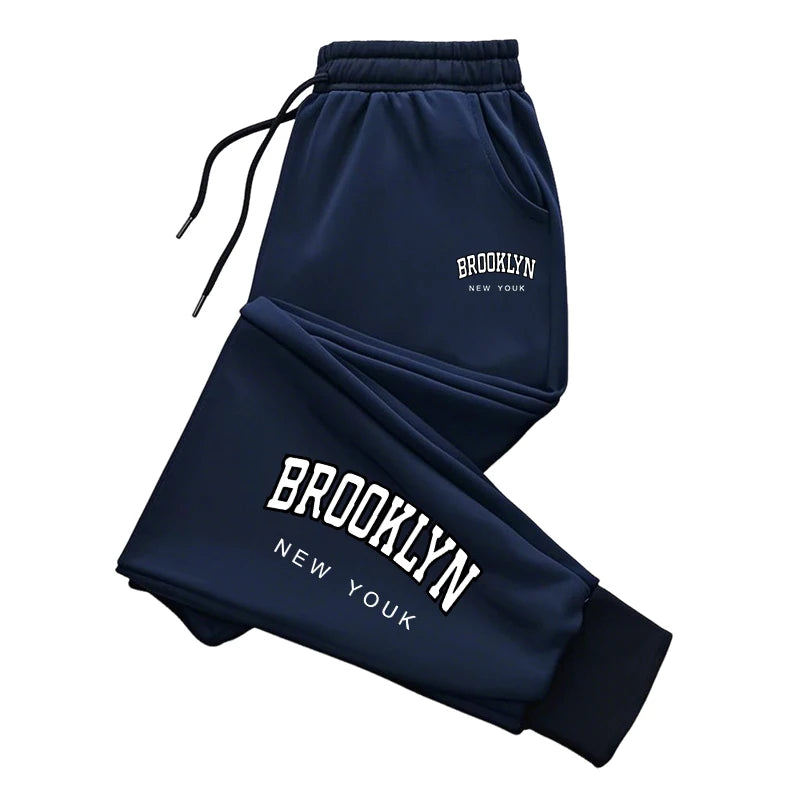 Mens Sweatpants Printing Casual Pants Outdoor Fitness Sports Jogging Man Trousers Fashion Sportswear Autumn Winter Clothing 2025