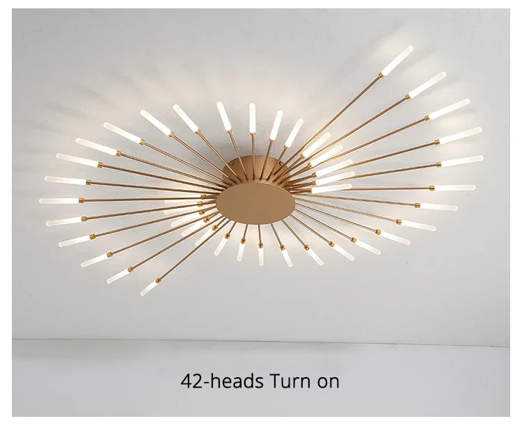 Modern LED Ceiling Lamp Luxury Household Living Dining Room Chandelier Home Decor Bedroom Pendant Light Kitchen Lustres Fixtures
