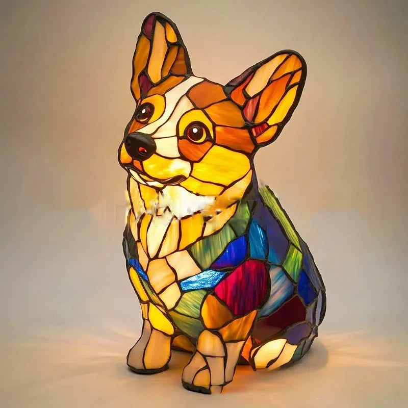 Cat Lamp-Dachshund Lamp-Bigfoot Lamp 3d Animal Led Night Stand Light Ornament Desk Lamp Decorative Night Stand Lamp Home Decor