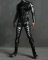 Movie Ada Wong Cos Heroine Secret Service Spy Dress Uniform Halloween Women Red Lace Outfits Cosplay Costume