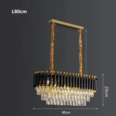 Luxury Modern Living Room Crystal Ceiling Chandelier Lighting Light Lustre Indoor Dining Bedroom Home Decor Hanging Pendant Lamp