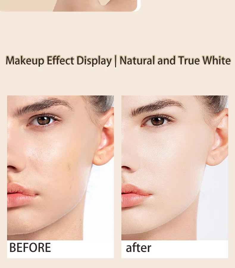 Concealer liquid pen covers and modifies blemishes spots acne marks facial make-up and brightens skin tone