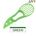Avocado Slicer Shea Corer Butter Fruit Peeler Cutter Pulp Separator 3 In 1 Plastic Knife Kitchen Vegetable Tools