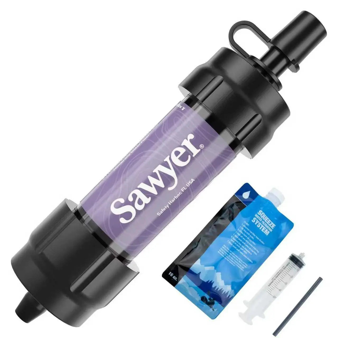 Outdoor Water Purifier Mini Filter Straw Outdoor Products Field Survival Water Purifier