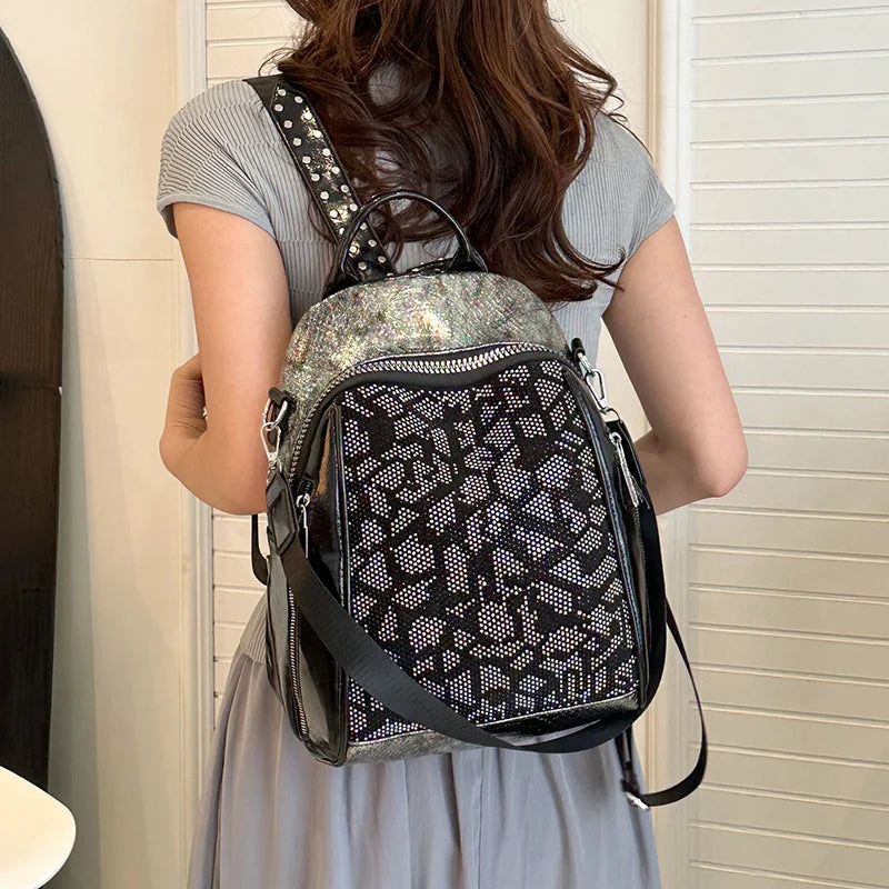 Fashion Backpack Women Waterproof Large Capacity Travel Backpack Anti-theft School Bag High Quality Shoulder Bag Knapsack sac