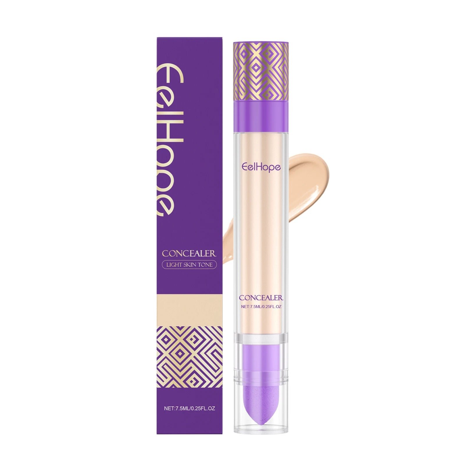 Concealer Improve Skin Elasticity Brighten Complexion Not Easy Remove Makeup Moisturizing Liquid Lightweight Dark Circle Blemish
