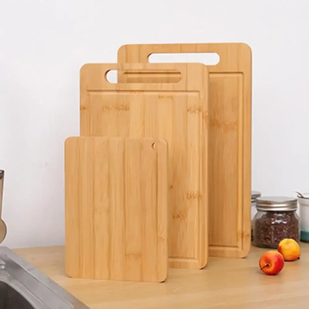 Wooden Cutting Board Kitchen Cutting Board for Meat Totally Bamboo Food Cutting Table Thickened Fruit Vegetables Chopping Panel