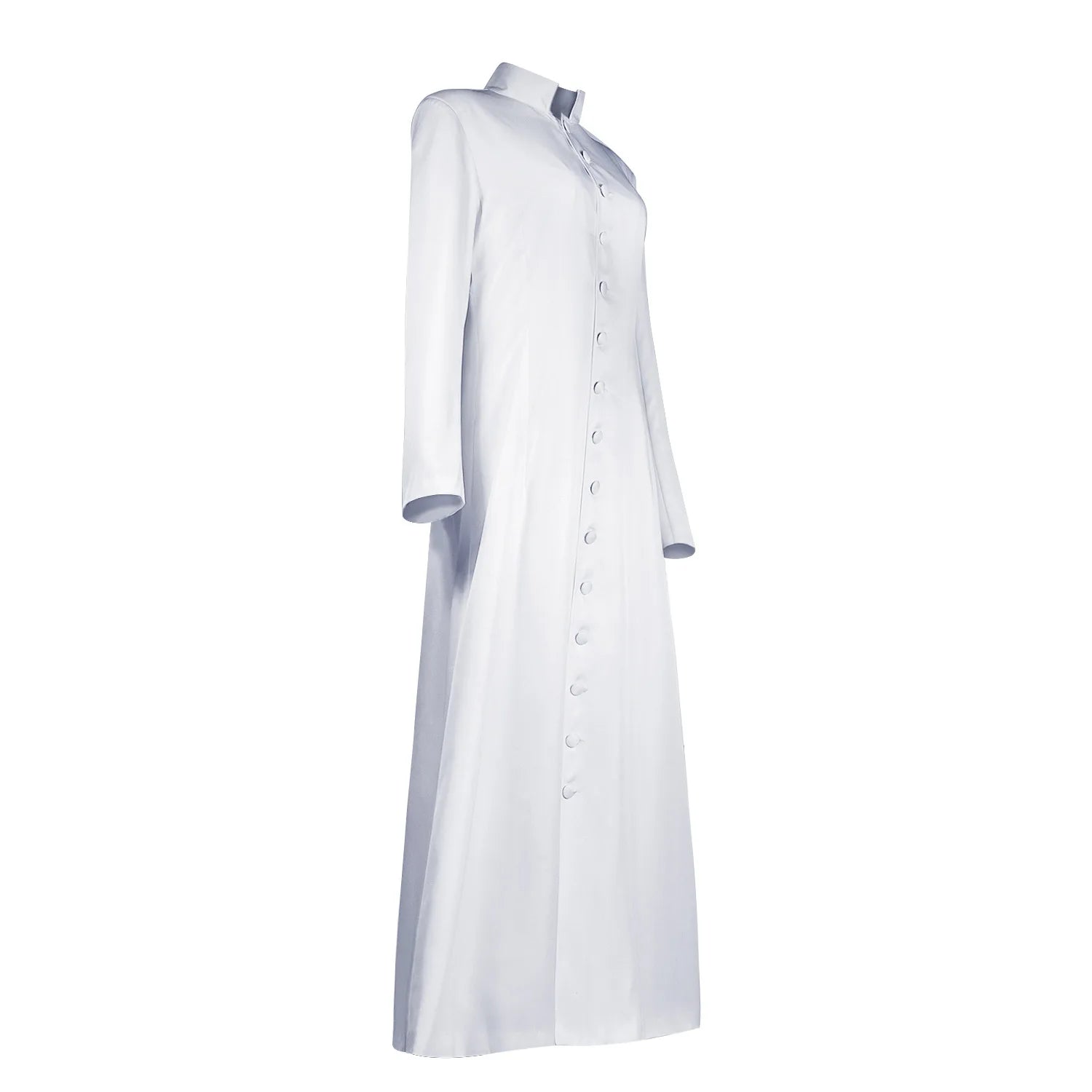 Medieval Priest Costume Long Clergy Robes Clergy Costume Pastor Minister Coat for Halloween Cosplay